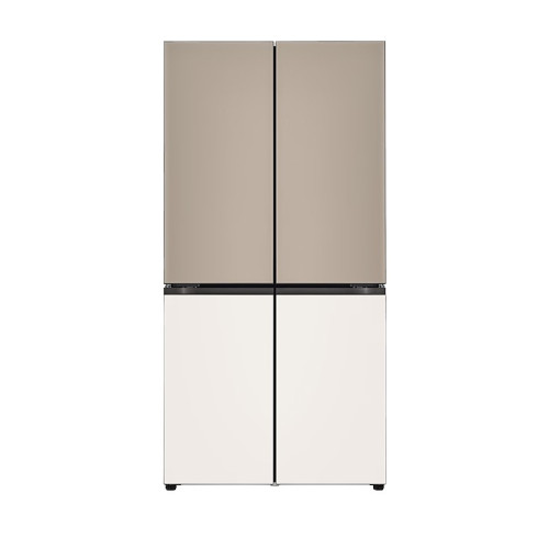 [LG] 디오스 오브제컬렉션 베이직 냉장고 870L 클레이브라운/베이지
